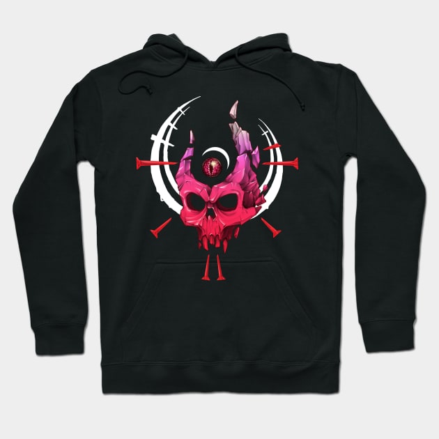 Demon Skull Hoodie by Dyuba